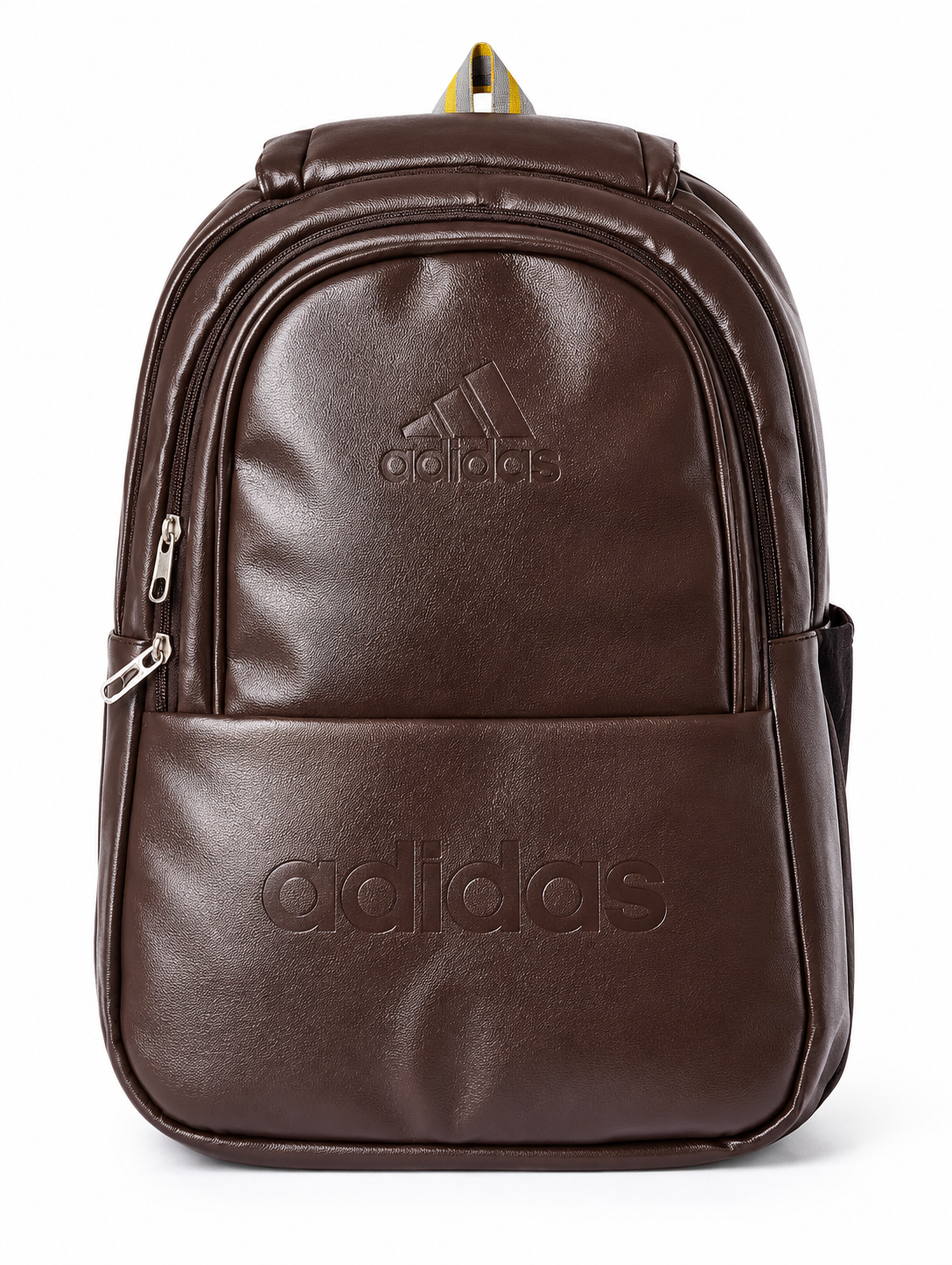 Adidas Leather-Style Backpack